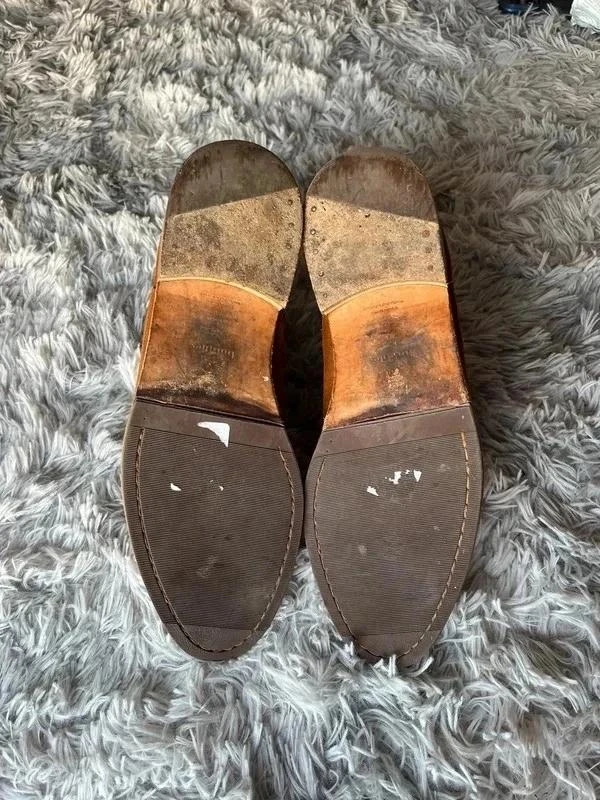 Vintage Bobbies Paris Brown Genuine Leather suede Chelsea boots Size 44EU – photo 11